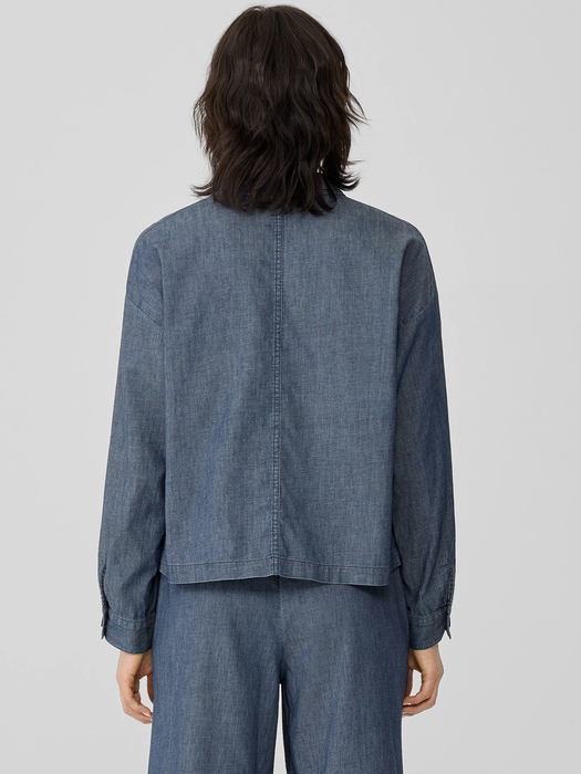 Airy Organic Cotton Twill Jacket