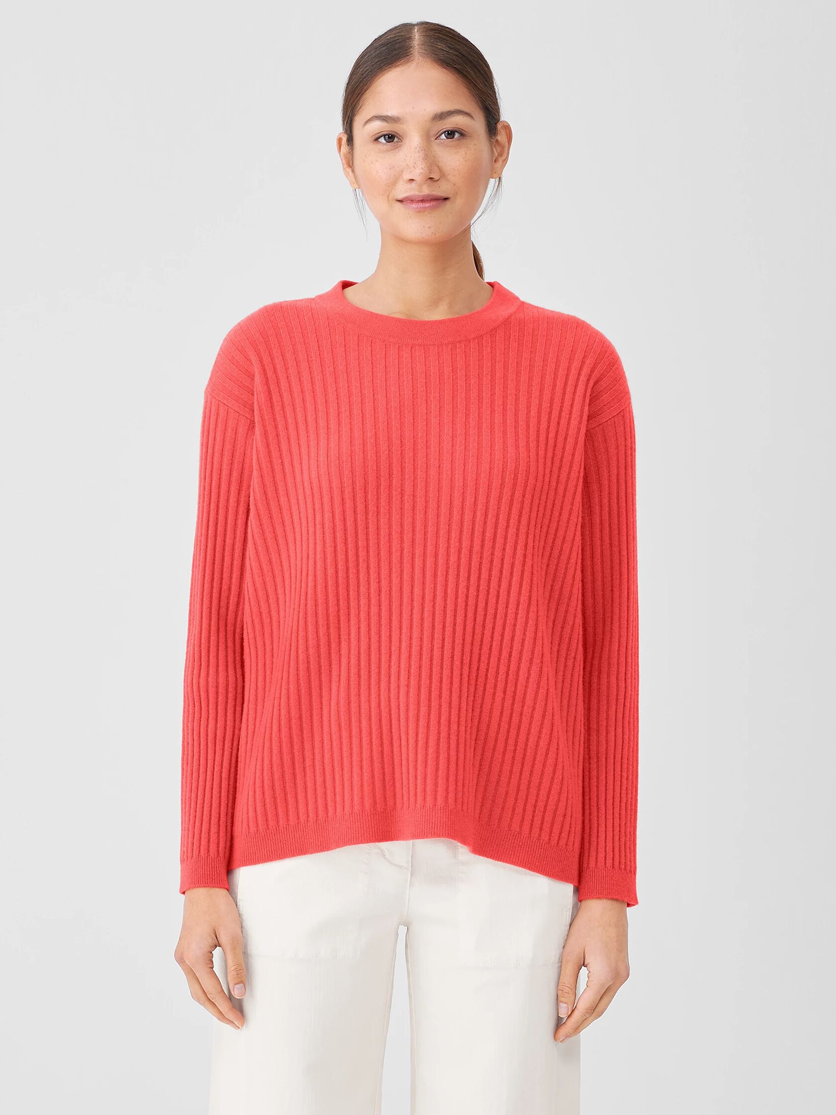 Italian Cashmere Crew Neck Top