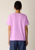 Organic Cotton Slubby Jersey V-Neck Tee