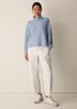 Italian Cashmere Turtleneck Top