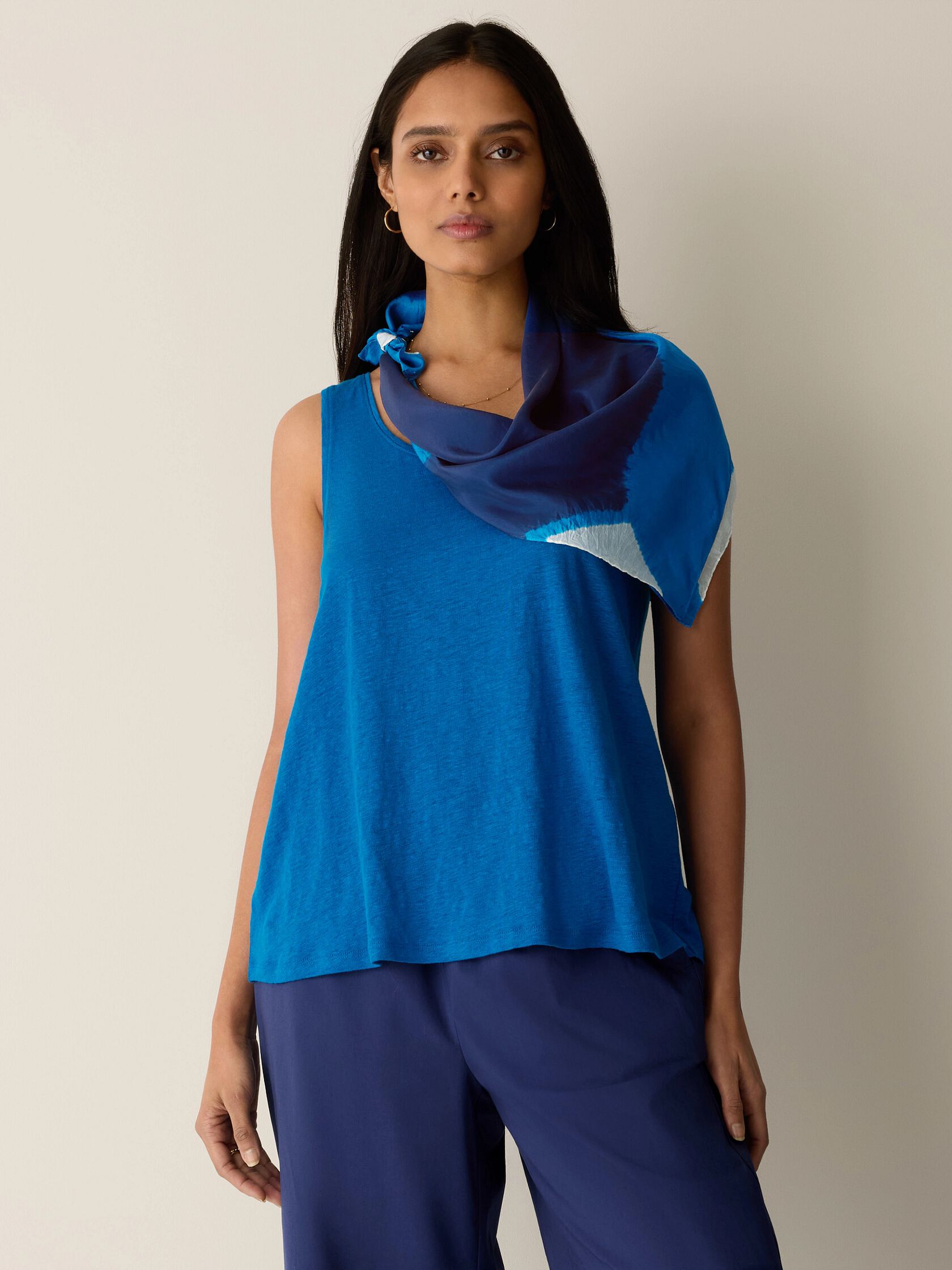 Silk Pinwheel Bandana