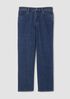 Cotton Stretch Denim Straight Jean