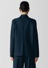 Washable Flex Ponte Notch Collar Blazer