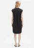 Fine Jersey Mandarin Collar Dress