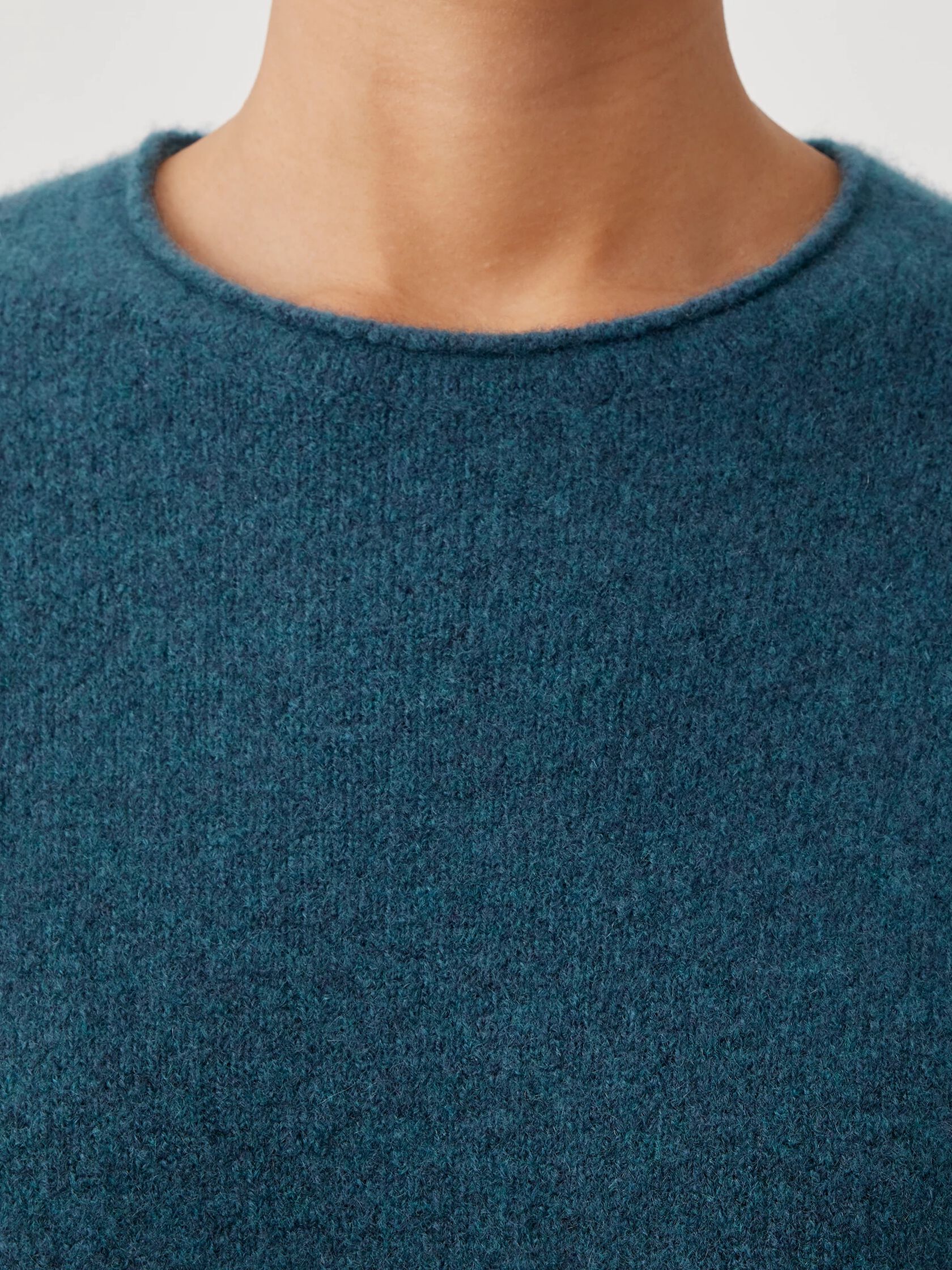Cashmere Silk Bliss Crew Neck Top