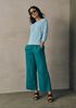 Organic Linen Wide-Leg Pant