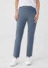 Pima Cotton Stretch Jersey High-Waisted Pant