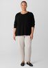 Cotton Fluff Crew Neck Top
