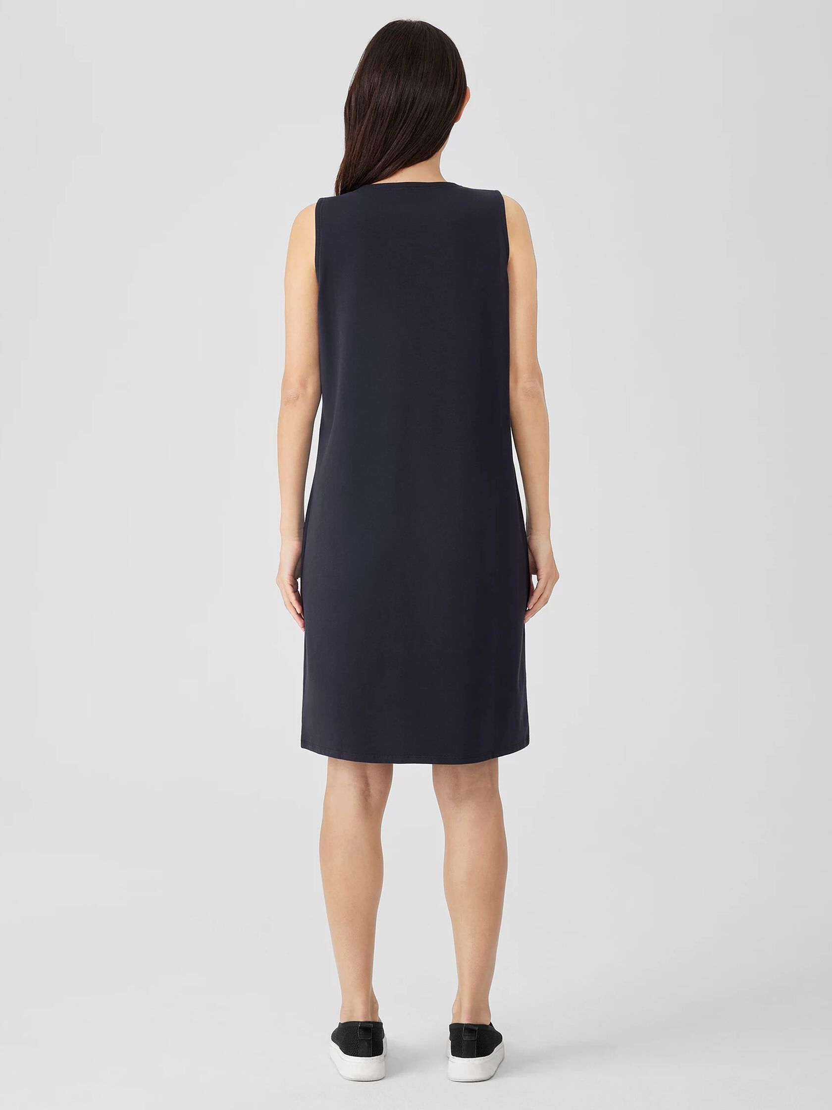 Pima Cotton Stretch Jersey Tank Dress