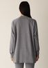 Cozy Brushed Terry Mock Neck Long Top