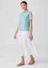 Organic Pima Cotton Jersey Round Neck Tee