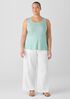 Organic Linen Jersey Scoop Neck Tank