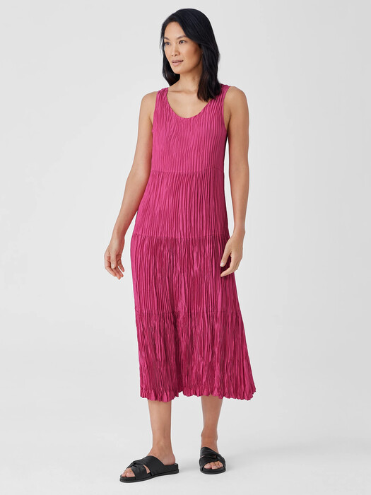 Eileen Fisher Tiered Silk Maxi Dress Eileen Fisher Tiered Silk Maxi Dress