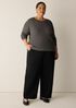 Superfine Merino Crew Neck Top in Regenerative Wool