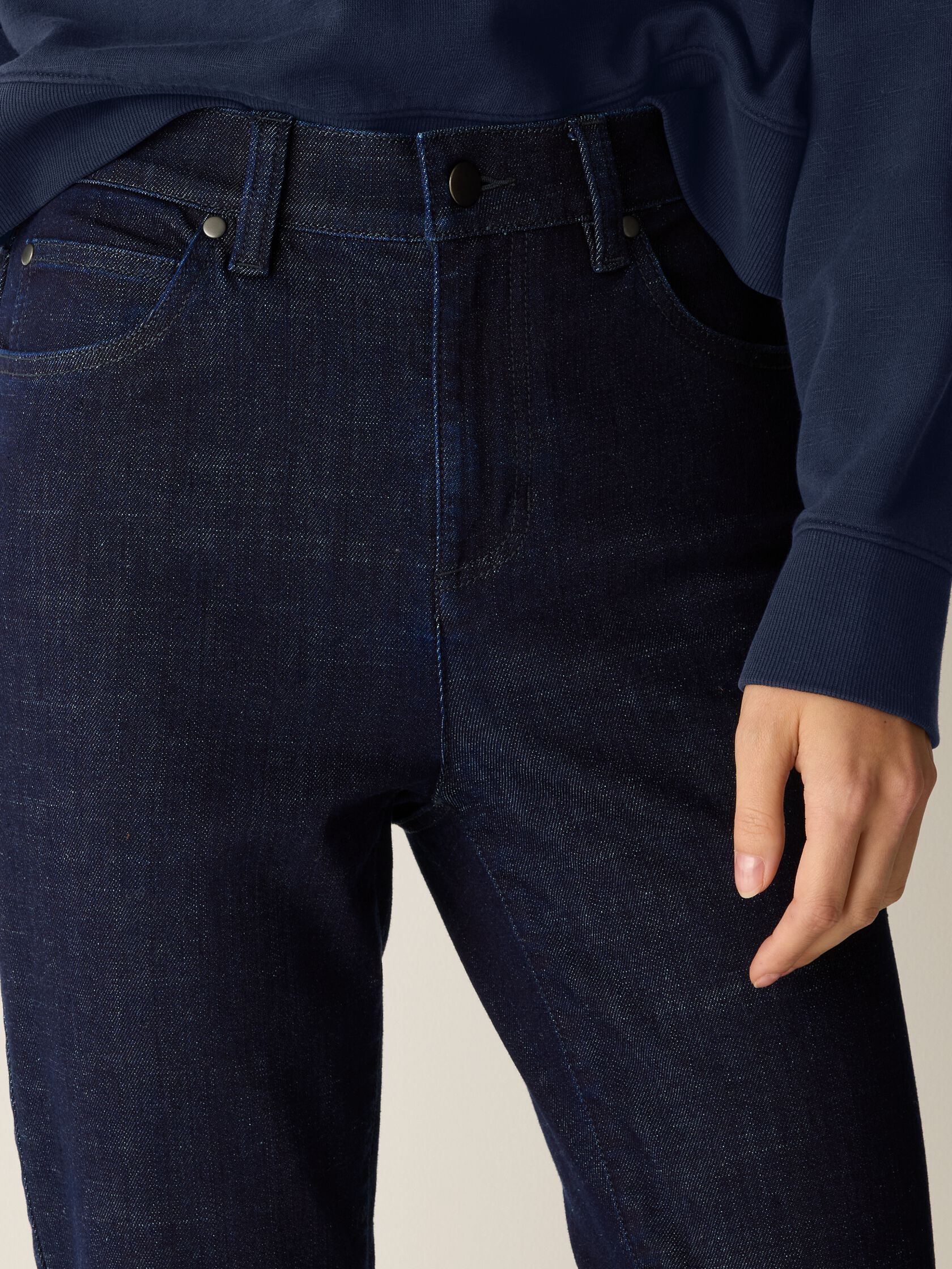 Cotton Stretch Denim Slim Jean