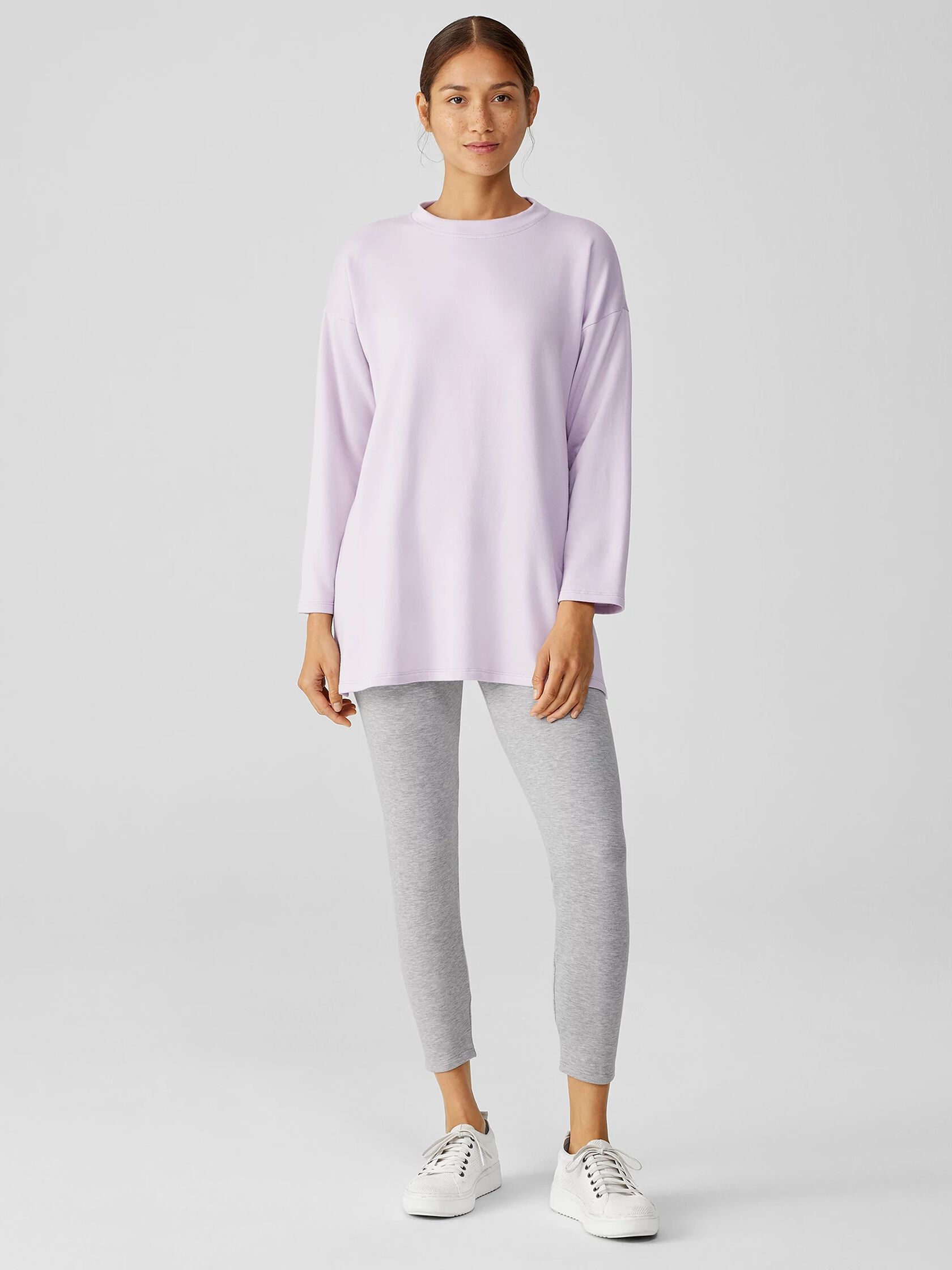 Cozy Brushed Terry Hug High-Waisted Leggings