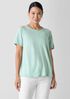 Organic Linen Jersey Crew Neck Tee