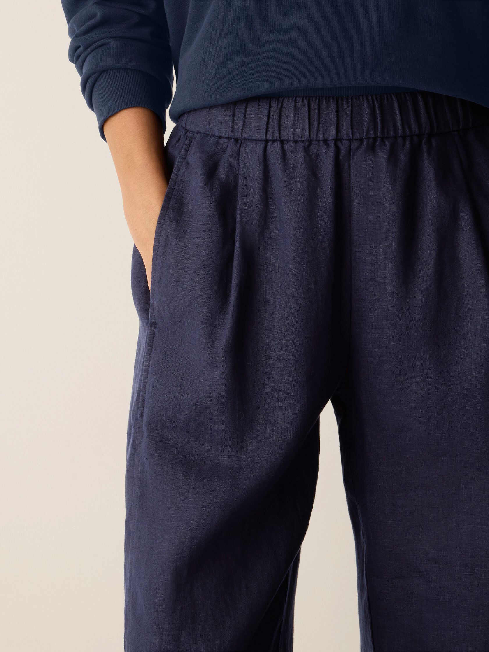Organic Linen Lantern Pant