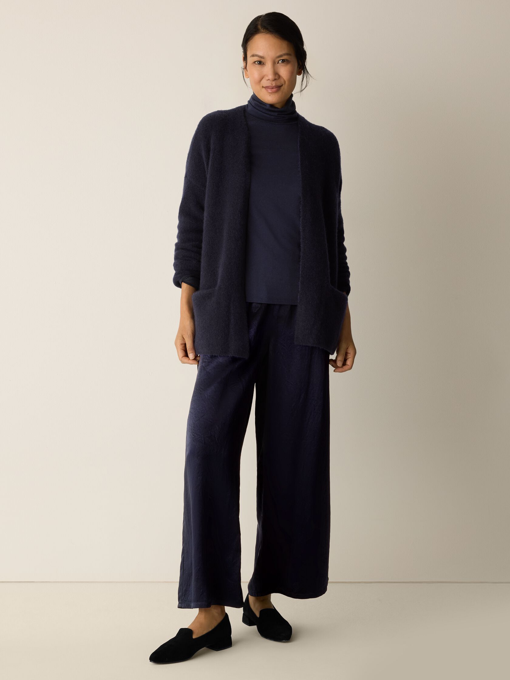 Cashmere Silk Boucle Bliss Cardigan