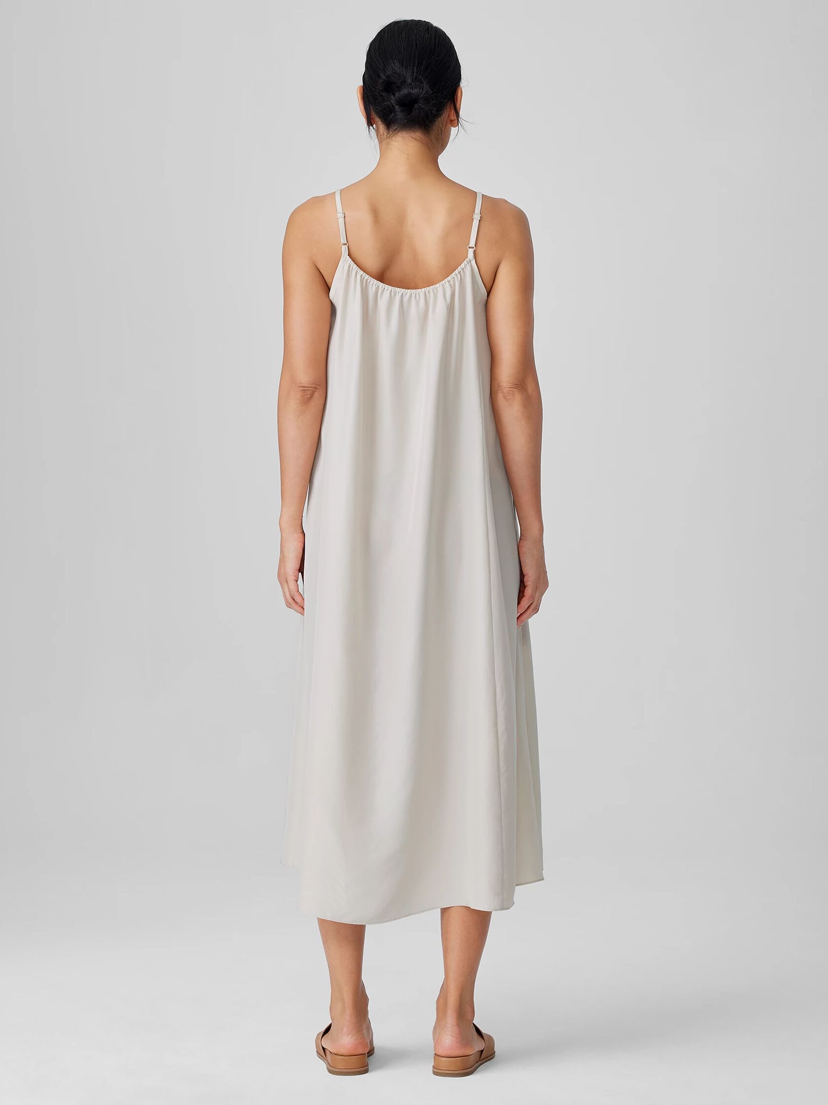 Washed Silk Cami Dress