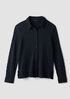 Bubble Jacquard Classic Collar Shirt