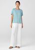 Organic Cotton Slubby Jersey Tee
