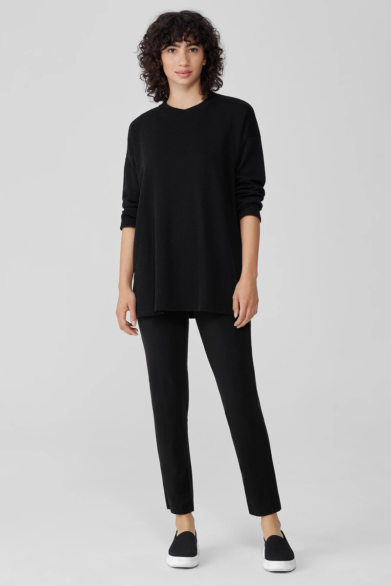 Pima Cotton Stretch Jersey High-Waisted Pant Pima Cotton Stretch Jersey High-Waisted Pant