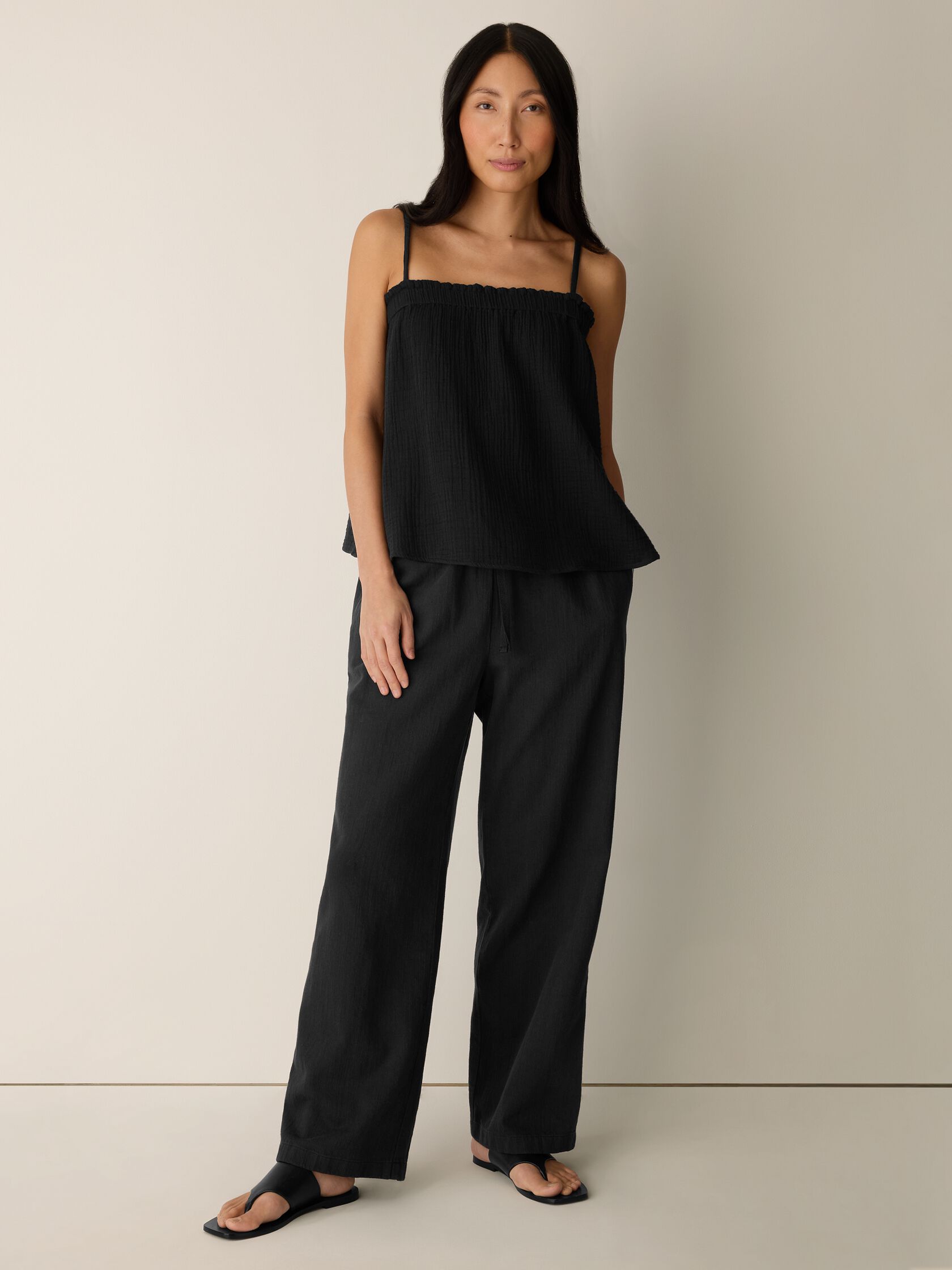 Organic Cotton Lofty Gauze Cami