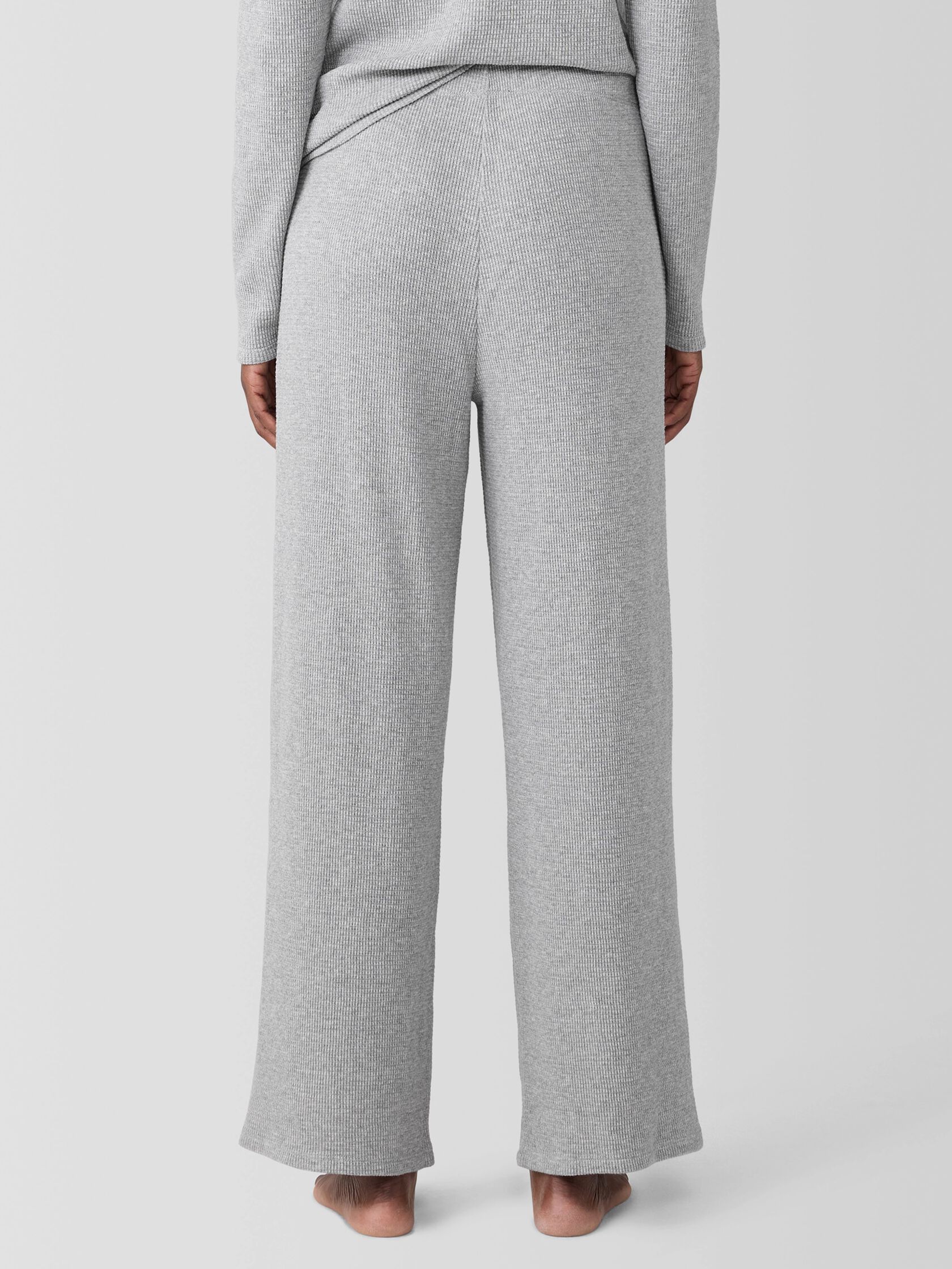 Mélange Organic Cotton Waffle Sleep Pant
