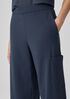 Pima Cotton Stretch Jersey Wide-Leg Pant With Pockets