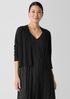 Organic Linen Cotton Cropped Cardigan