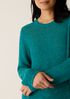 Organic Linen Cotton Slub Crew Neck Top