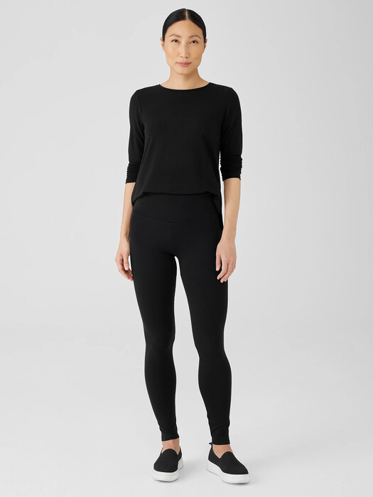 Stretch Jersey Knit Leggings