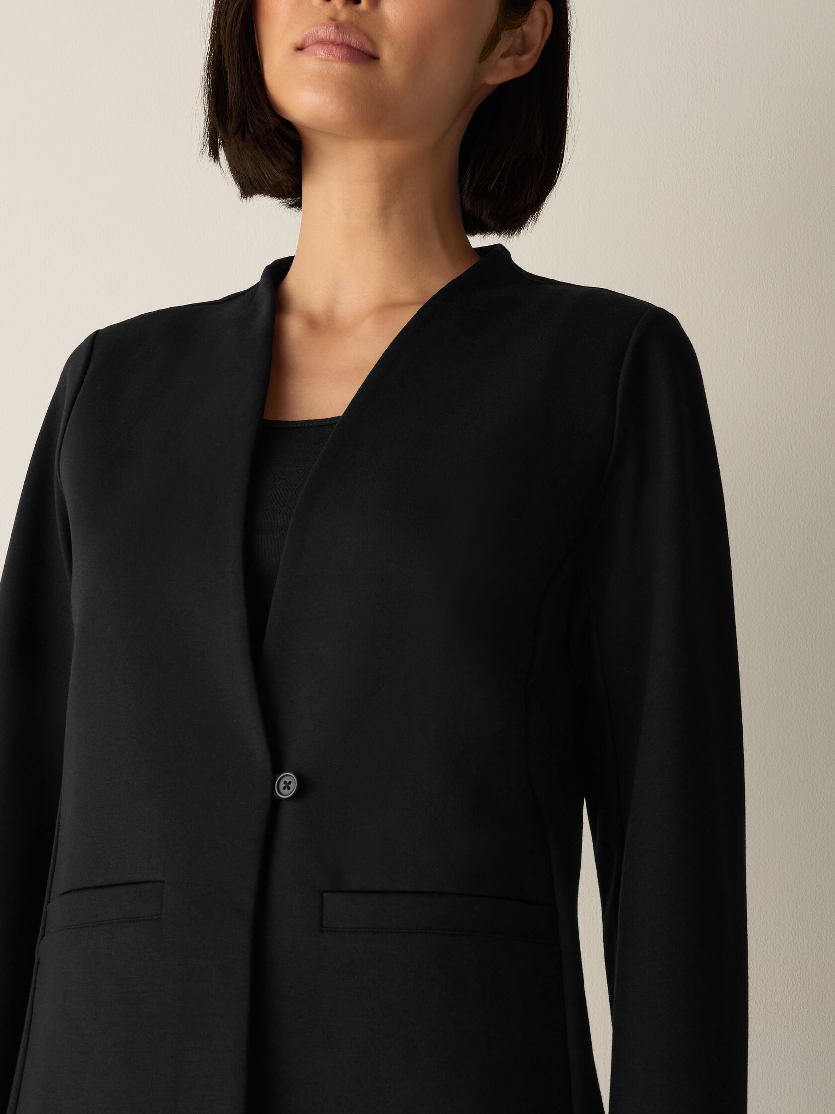 Washable Flex Ponte Blazer
