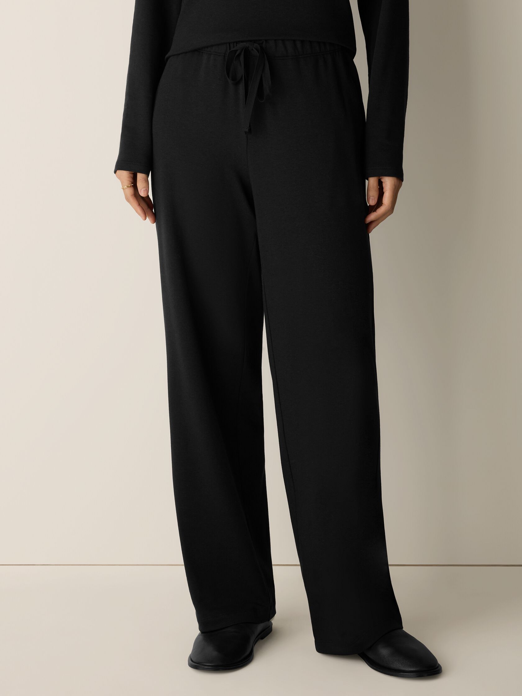 Cozy Brushed Terry Hug&nbsp;Straight Pant