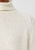 Peruvian Organic Cotton Crimp Turtleneck Top