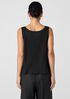Organic Linen Jersey Scoop Neck Tank