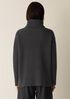 Recycled Wool Cashmere Turtleneck Top