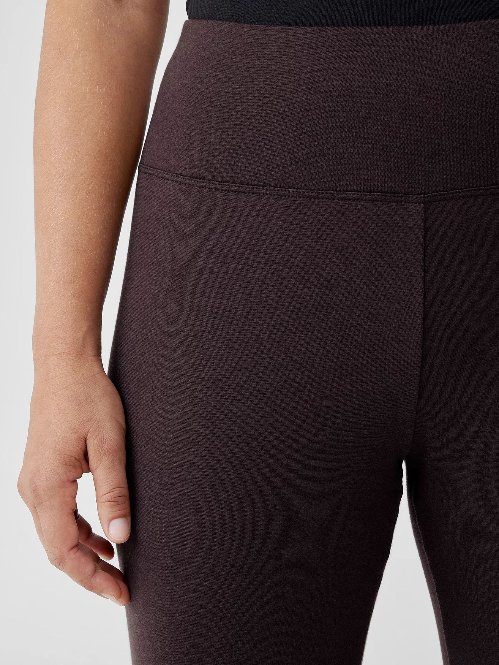 Cozy Brushed Terry Hug High-Waisted Leggings