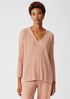 Italian Cashmere V-Neck Tunic