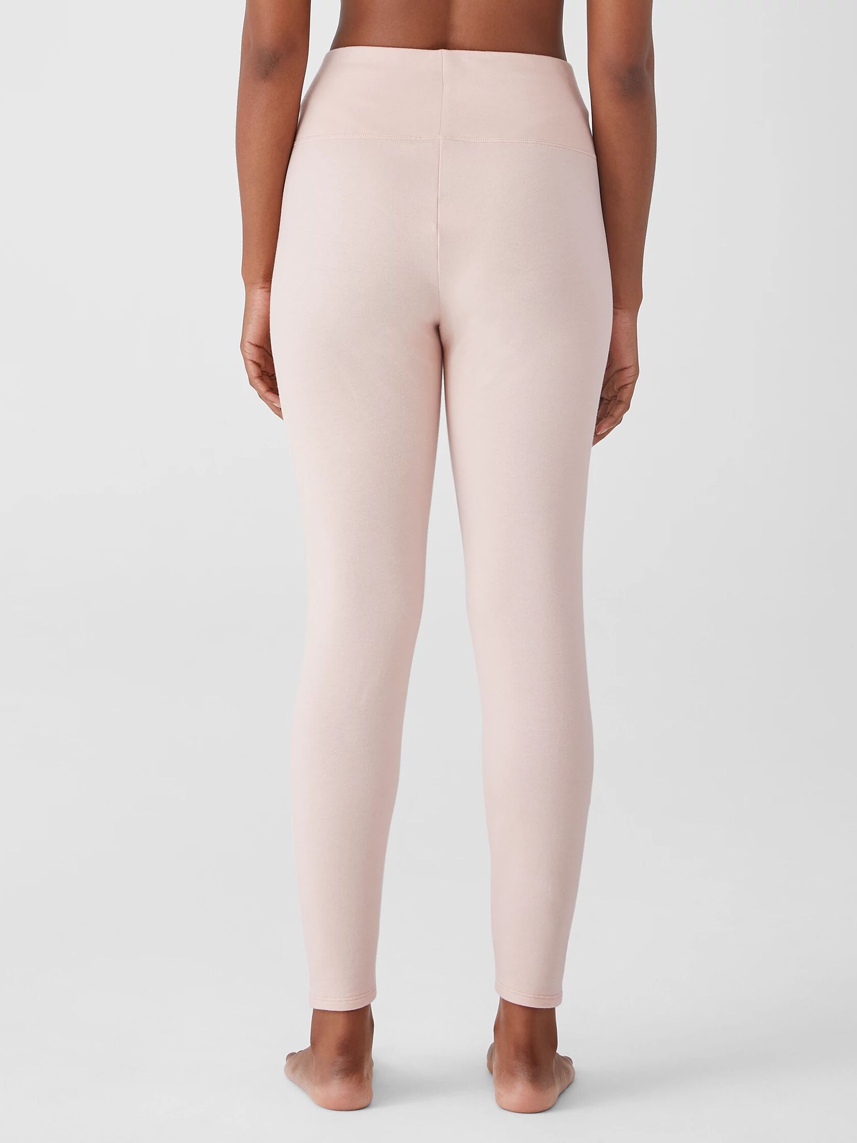 Cozy Brushed Terry High-Waisted Leggings
