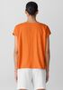 Organic Linen Jersey V-Neck Tee