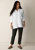Washable Stretch Crepe Slim Pant