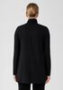 Fine Jersey Scrunch Neck Long Top