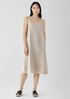 Organic Linen Square Neck Dress