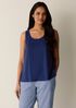 Organic Linen Jersey Scoop Neck Tank