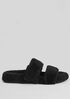 Lully Shearling Slide Sandal
