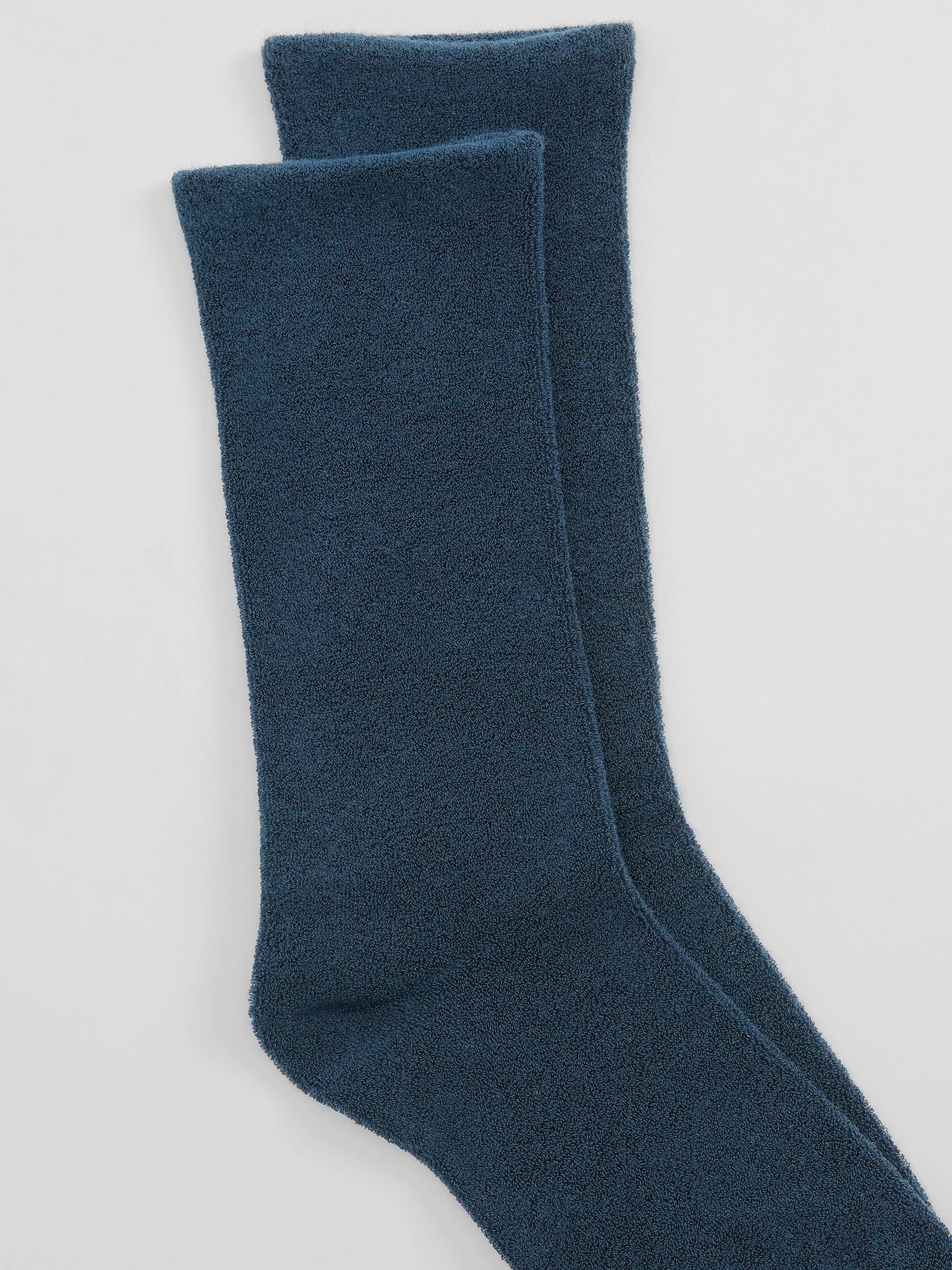 Organic Cotton Terry Cozy Crew Sock