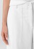 Garment-Dyed Utility Cotton Wide-Leg Pant