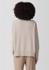 Organic Cotton Chenille Jewel Neck Top